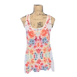 Candie’s floral tank top size M